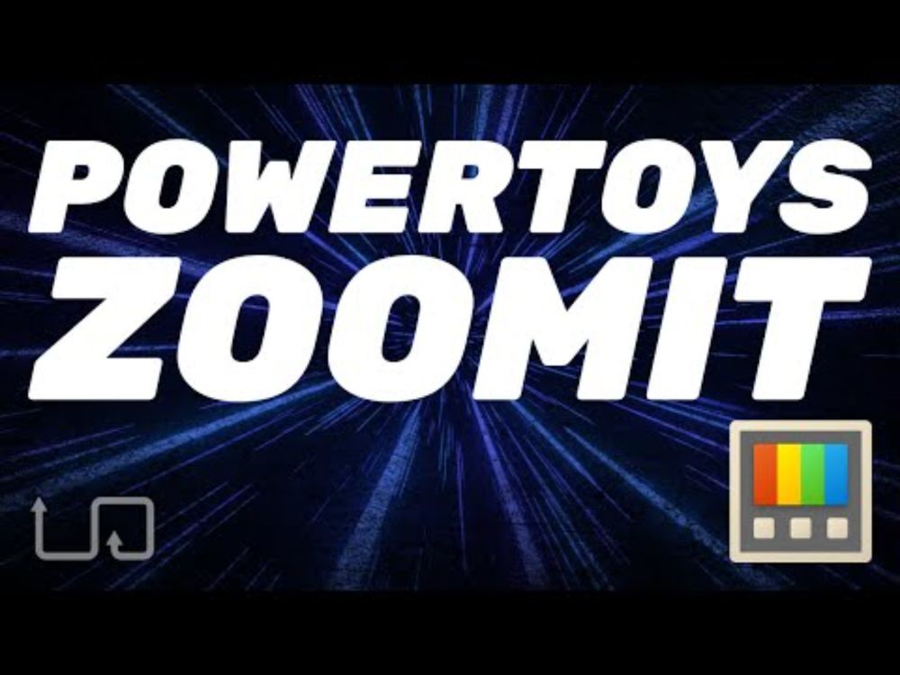 ZoomIt is now part of Microsoft Powertoys, with features to enhance presentations and software demos