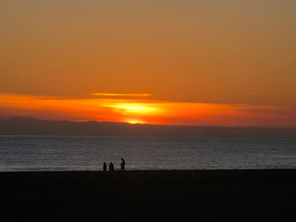 Sunset at Newport Beach