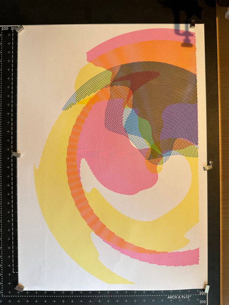 Overlapping noise arcs