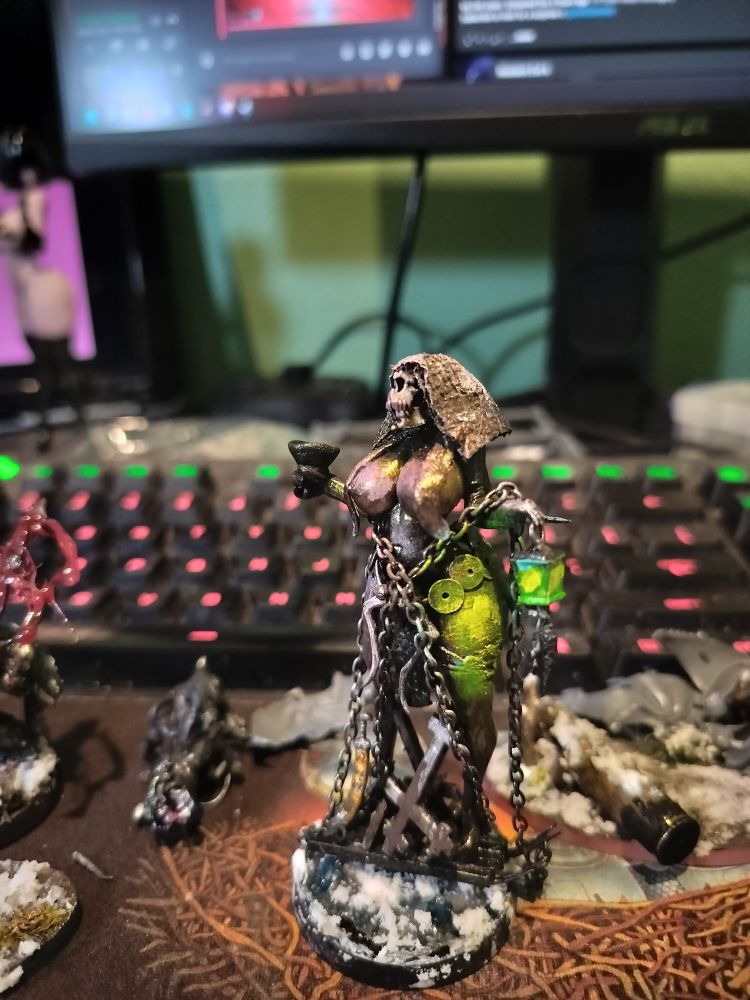 Field shrine token for my black grail warband