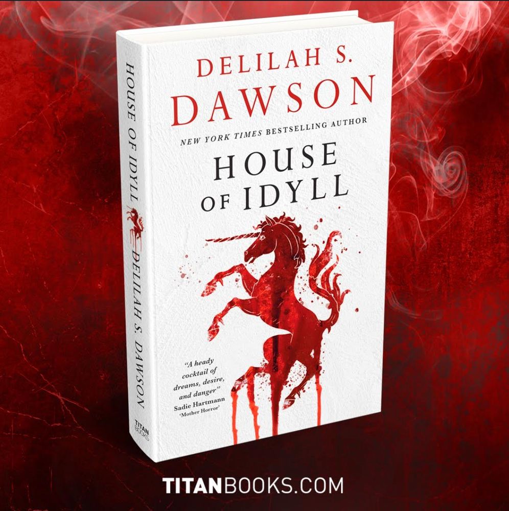 House of Idyll sits upon a throne of lies I MEAN AGAINST A WALL OF SMOKEY BLOOD.