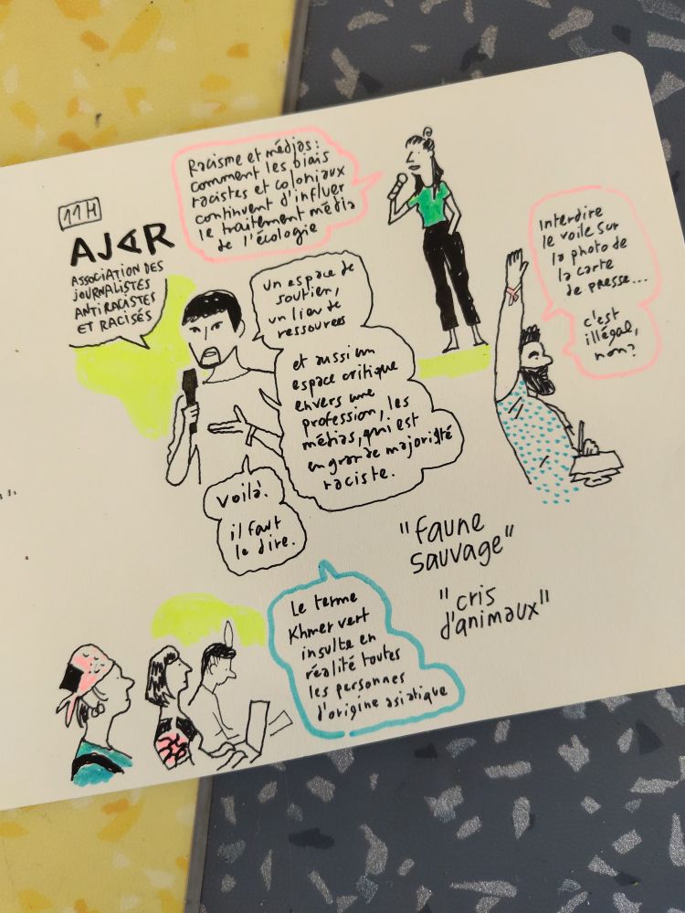 Rémi Kenzo Pages, collectif ajar - dessins et citations