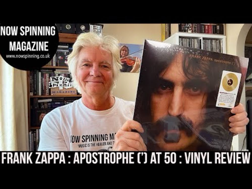 Frank Zappa  : Apostrophe (') Turn 50 - New Vinyl Review