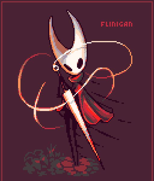 Hornet from the "Hollow Knight" and "Silksong" games