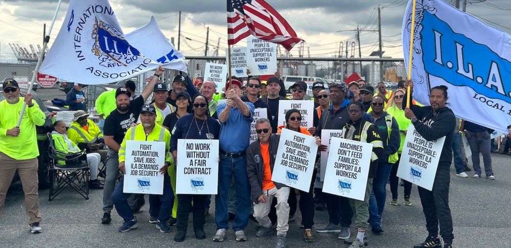 Ships Pile Up as Longshore Strike Hits East Coast Ports