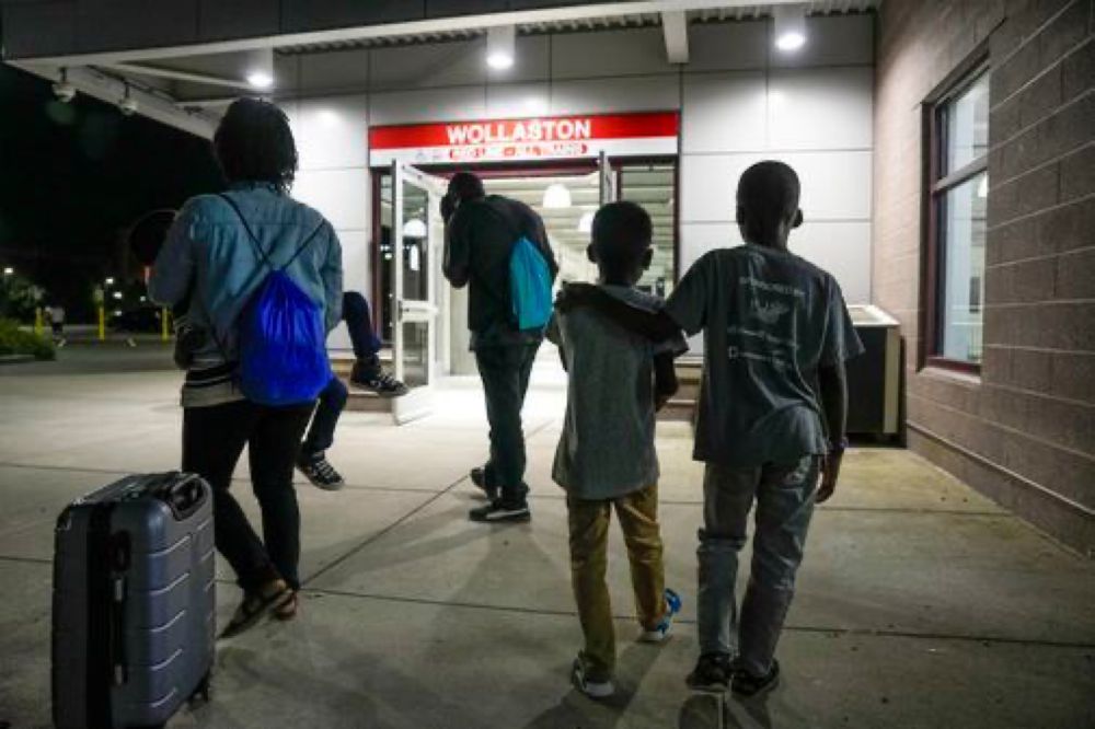 As Mass. shelter system shuts them out, migrant families wander Boston streets at night, seeking a place to sleep - The Boston Globe