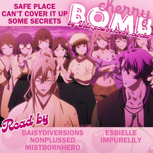 Can't cover it up, read by esbielle
From the Cherry Bomb series by Veto_power_over_clocks