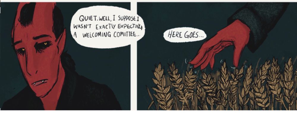 Original ‘Feldgiester’ panels I drew in 2020