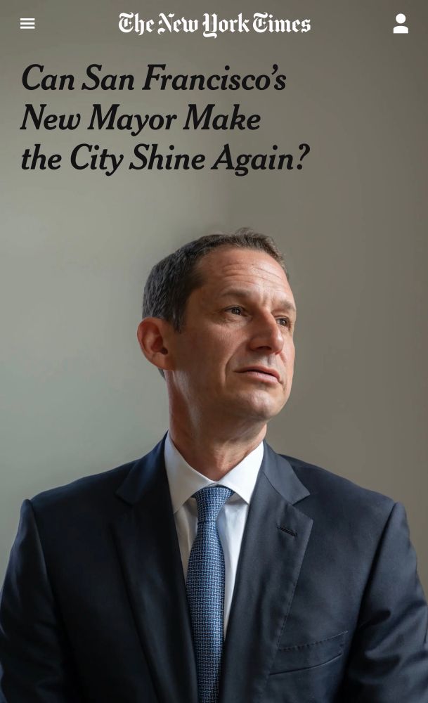 Daniel lurie, can the guy make San Francisco shine again cover New York Times