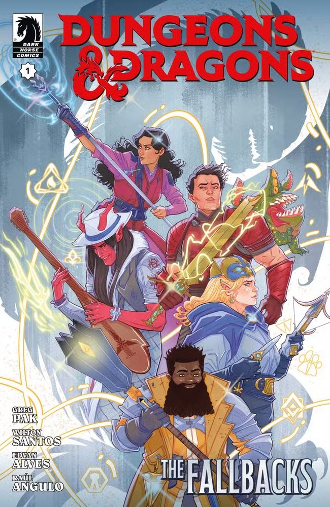 Cover of D&D comic book