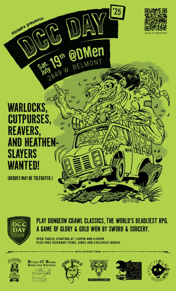 DCC Day at DMen Tap flyer
