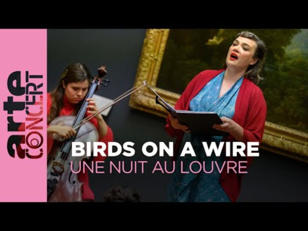 Une nuit au Louvre avec Birds On A Wire - ARTE Concert