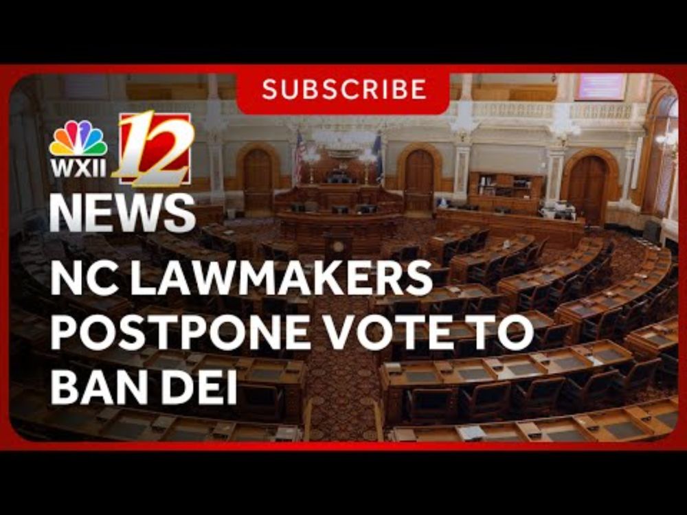 NC lawmakers postpone vote to ban DEI in state government, as protesters pack state House