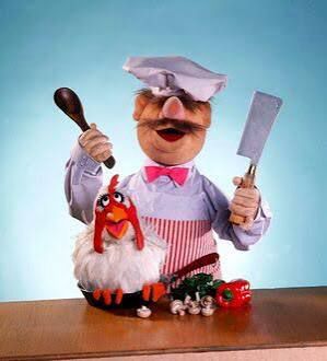 The muppet character Swedish Chef