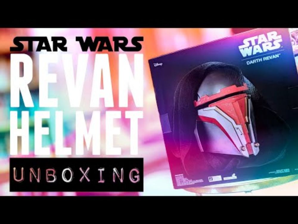 Star Wars Darth Revan Helmet Unboxing