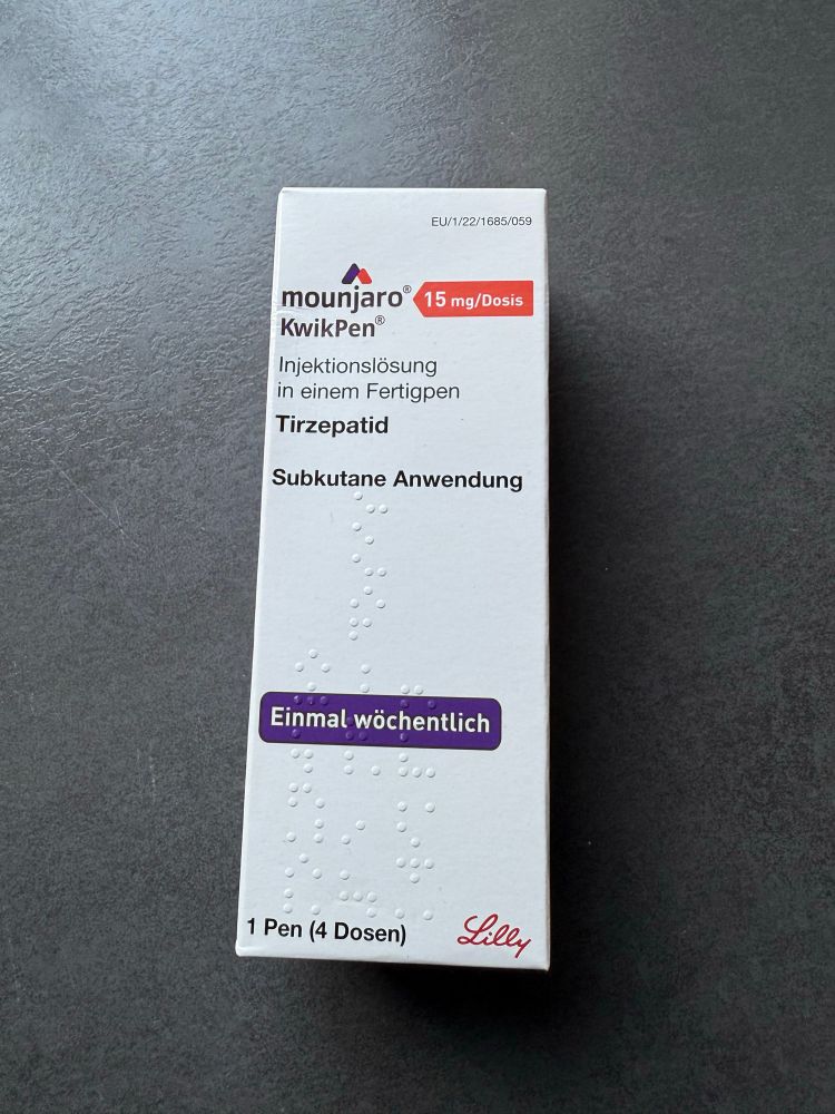 Mounjaro Verpackung 15mg