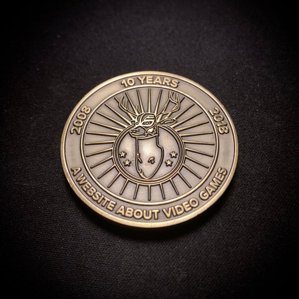 My Giant Bomb 10 Year Challenge Coin