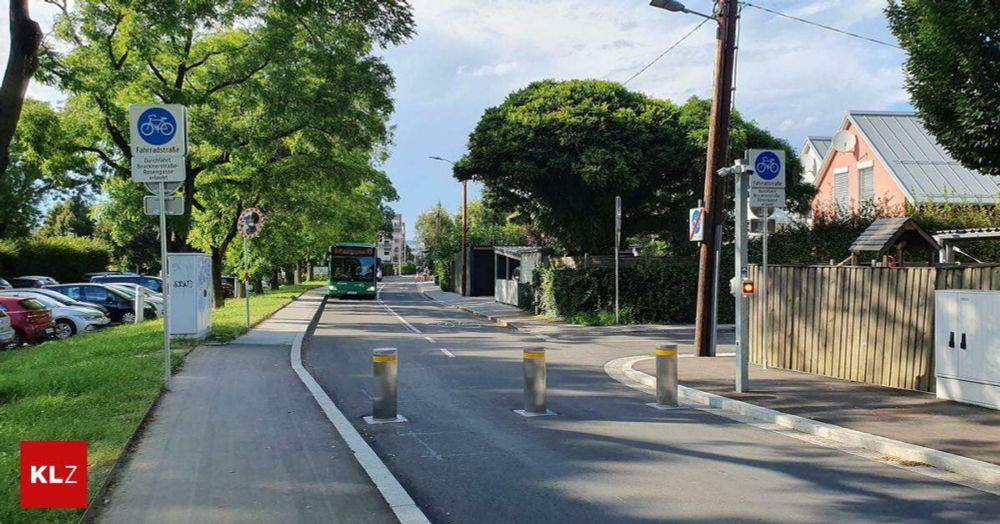 Poller in Marburger Straße müssen schon zum sechsten Mal repariert werden