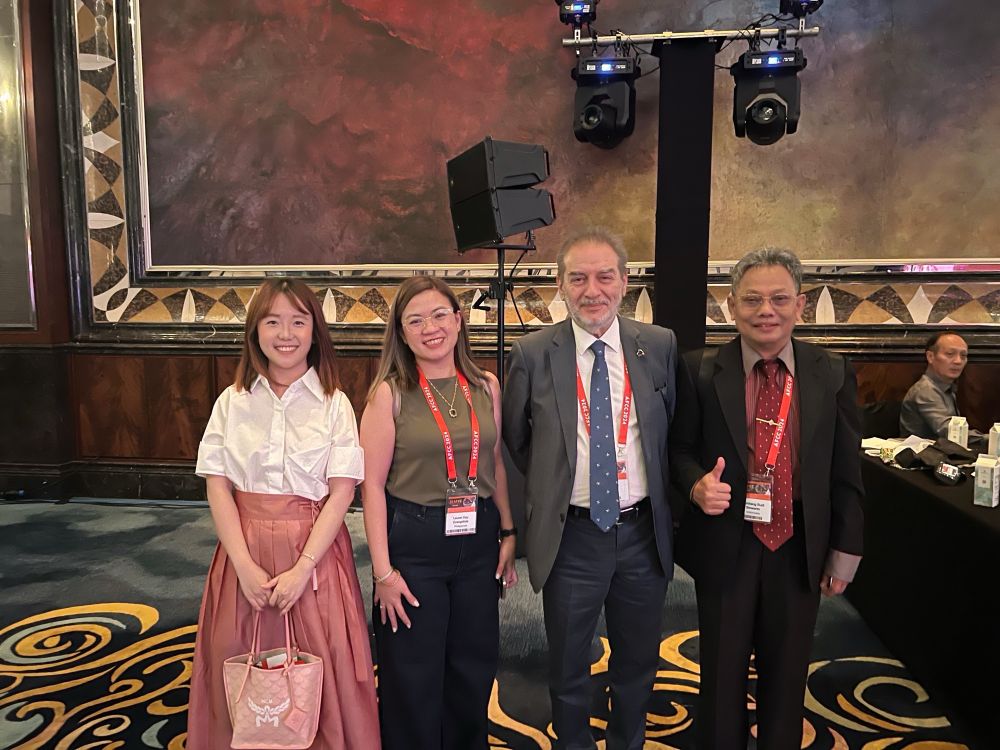 With prof Filippatos