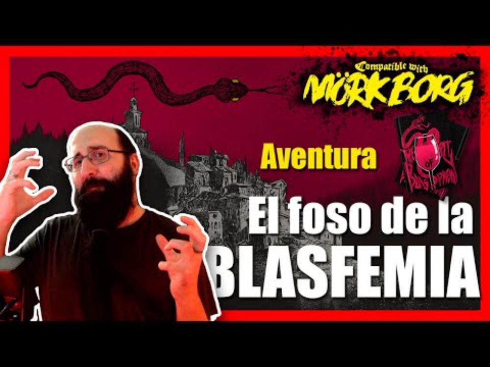🍷 El Foso de la Blasfemia 🐍 - Rol de fantasía oscura con Mörk Borg