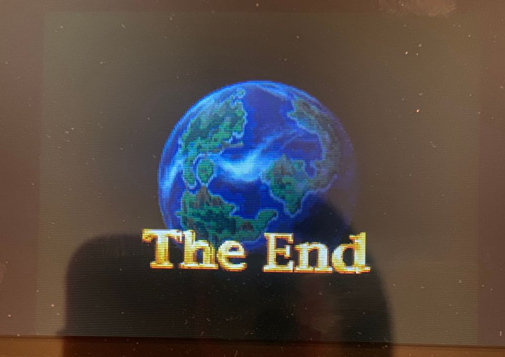 End screen chrono trigger