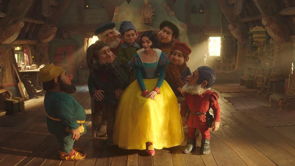 Disney's live-action remake of Snow White and the Seven Dwarfs (2024...I mean, 2025)