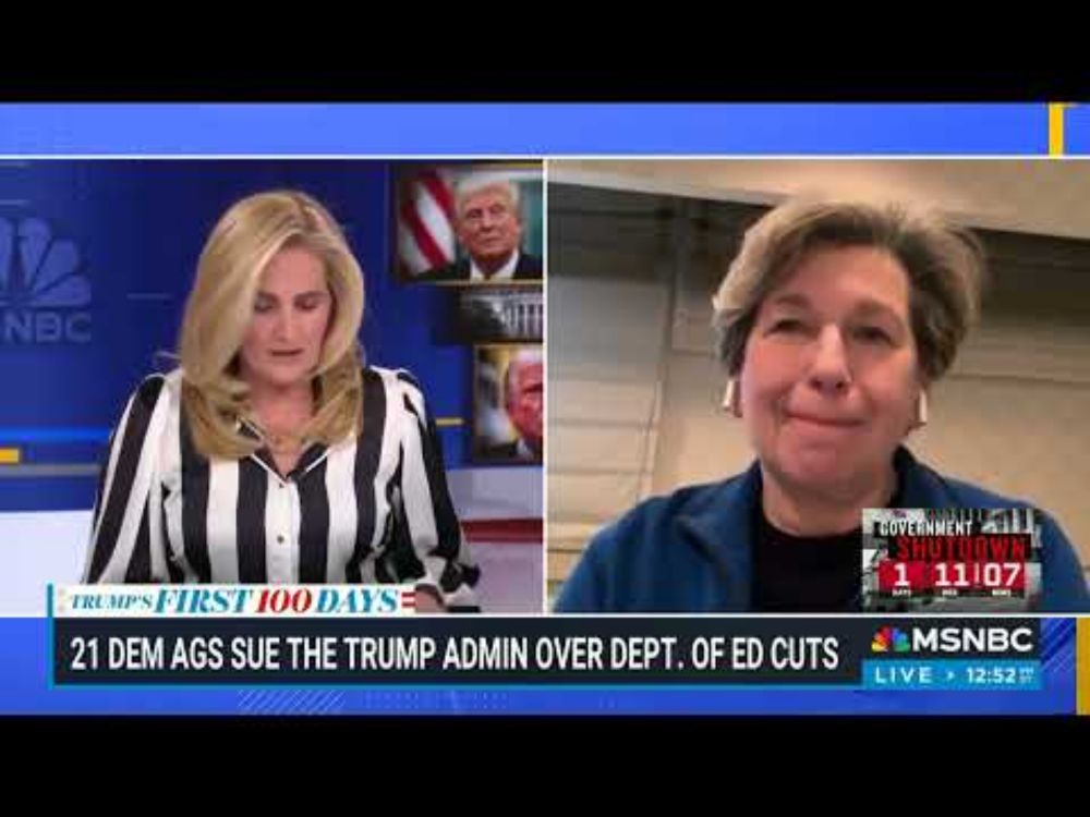 Weingarten on MSNBC: This is an evisceration of the Department of Education
