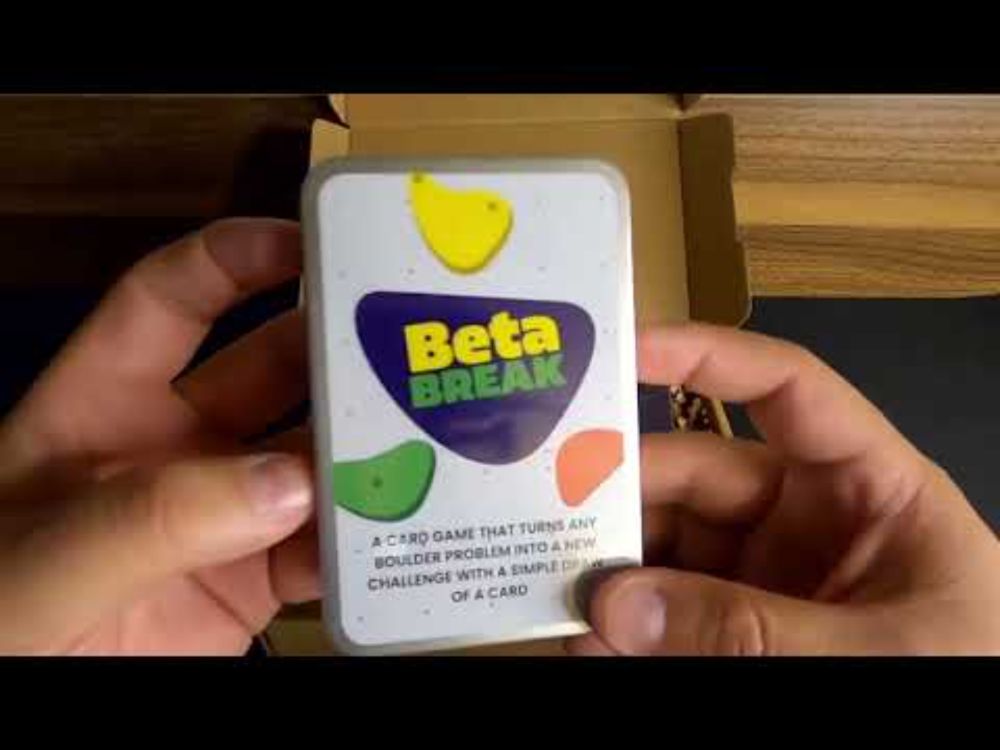 Beta Break Bouldering Card Game!