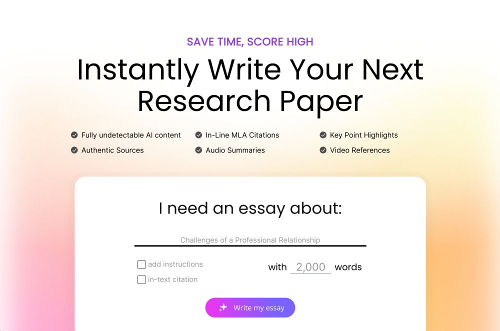 Samwell - AI Essay Writer by SamWell is a free essay generator that helps you write all types of academic essays in seconds without any plagiarism issues.