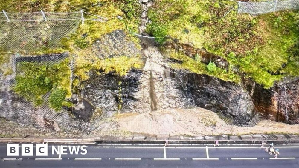 Rest and Be Thankful road closed after 500 tonne landslide