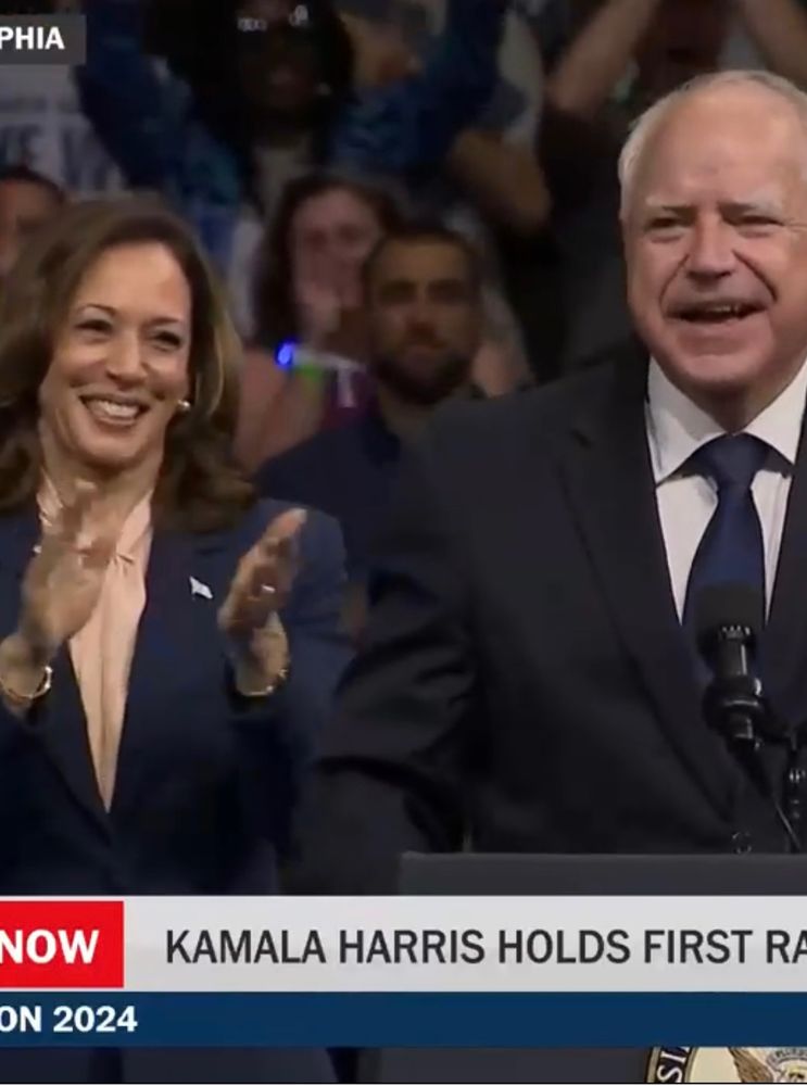 Tim Walz implies JD Vance would like to make love to a sofa, Kamala Harris eggs him on