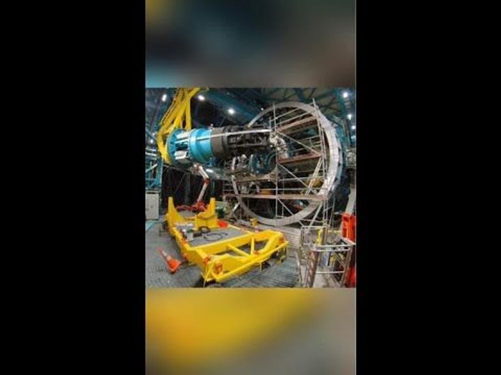 Reinstalling Rubin Observatory's commissioning camera #shorts