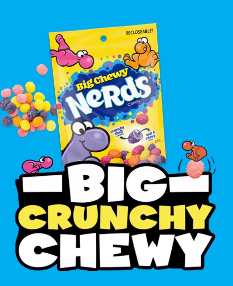 Big chewy nerds candy