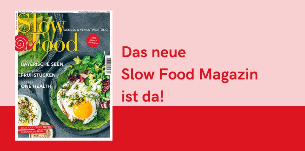 Slow Food Magazin: Aktuelle Ausgabe