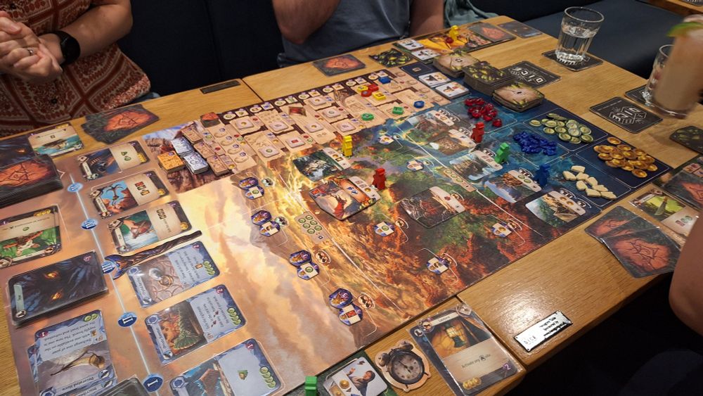 Lost ruins of arnak board game at a board game cafe