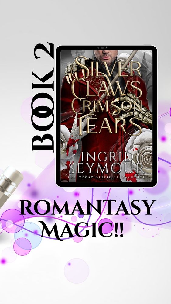 Book cover for Silver Claws Crimson Tears.