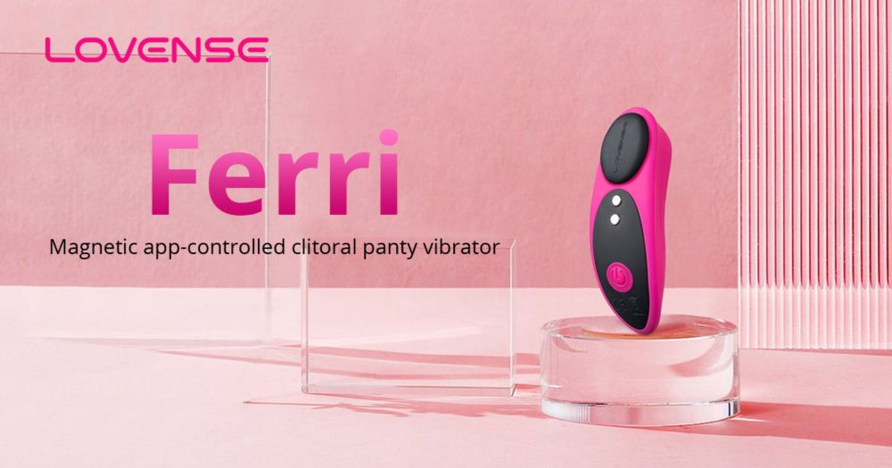 Lovense® Ferri: Remote control magnetic vibrating panties & underwear!