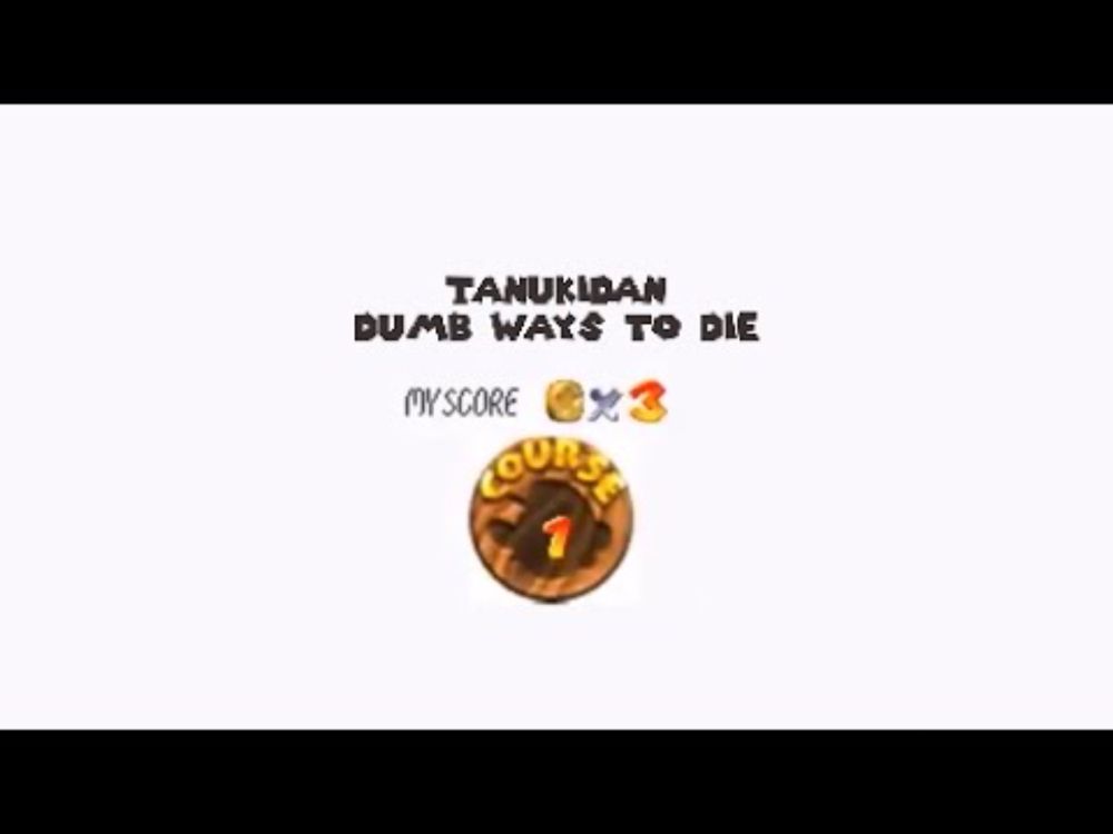 Dumb Ways To Die - The Iron Mario Song by Tanuki Dan