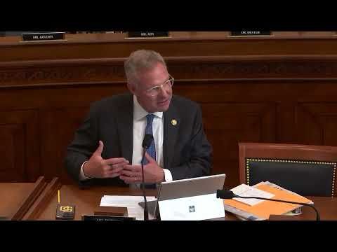Rep. Peters Speaks During House Natural Resources Committee Hearing