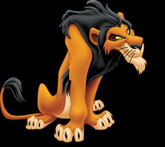 Scar from Lion King, whom Barnaby is based on