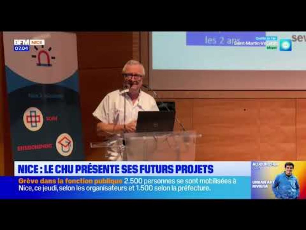 Reportage projet d'établissement "Stratégie 2030 du CHU de Nice"