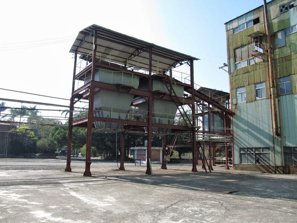 橋頭糖業文化園区　糖蜜の出荷ポイントだと思う