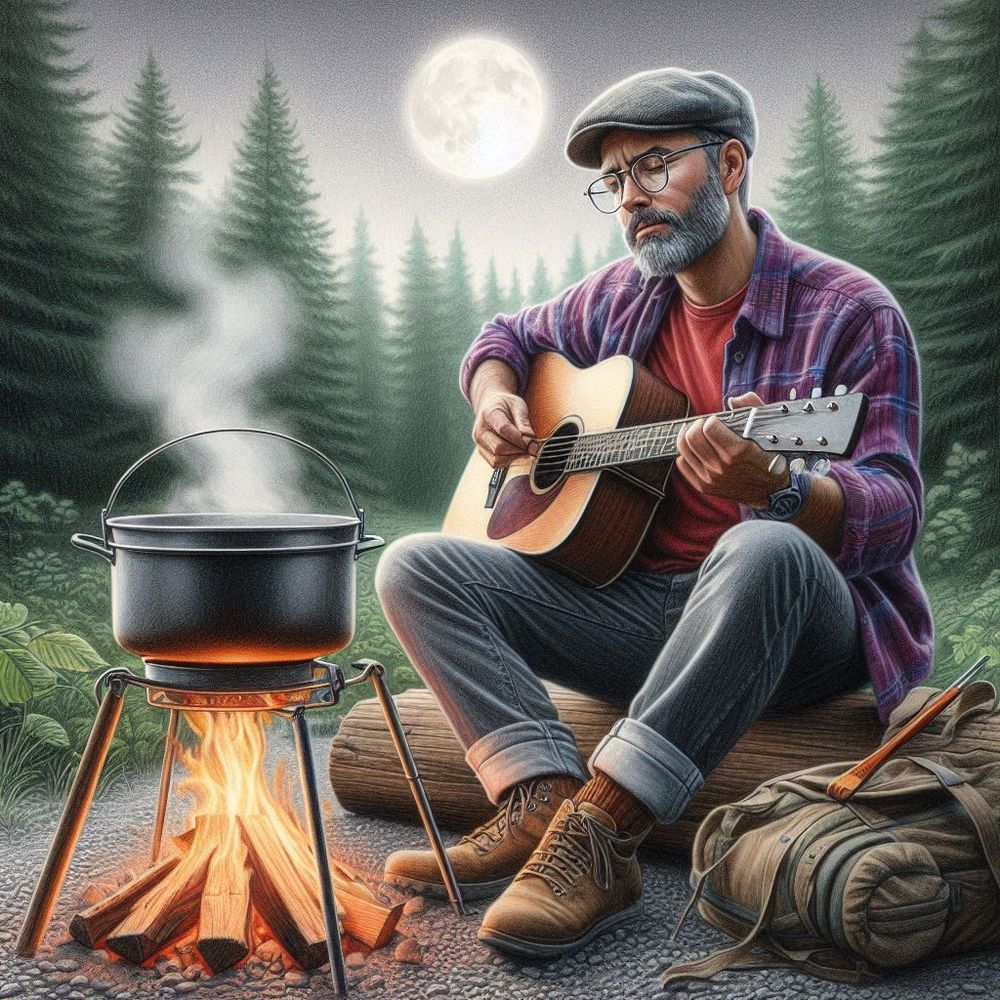 A Song of Welcome
watercolor and colored pencils with touch-ups in Claris Studio
© B. Pickett, 2025