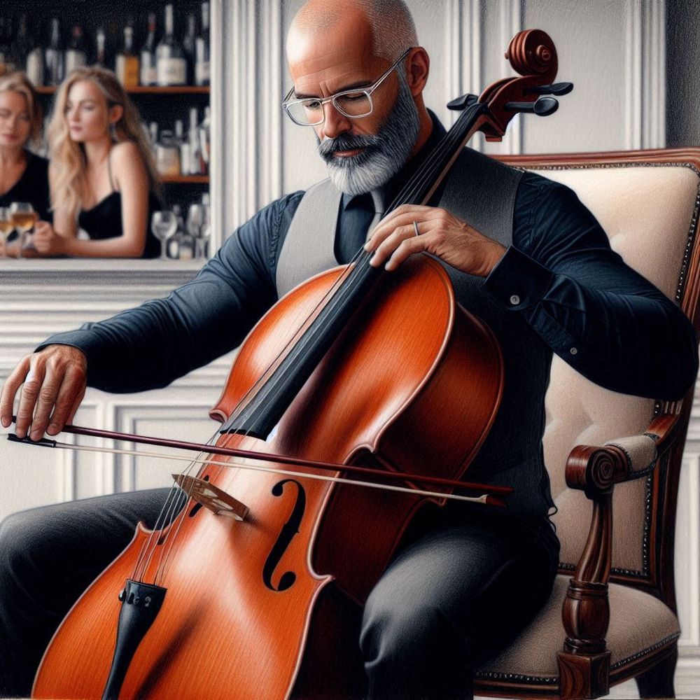 A Little Apocalyptica, A Little Bach
(Motzart Has Meaning)
acrylic on white board, finished in Claris Studio
© B. Pickett, 2025