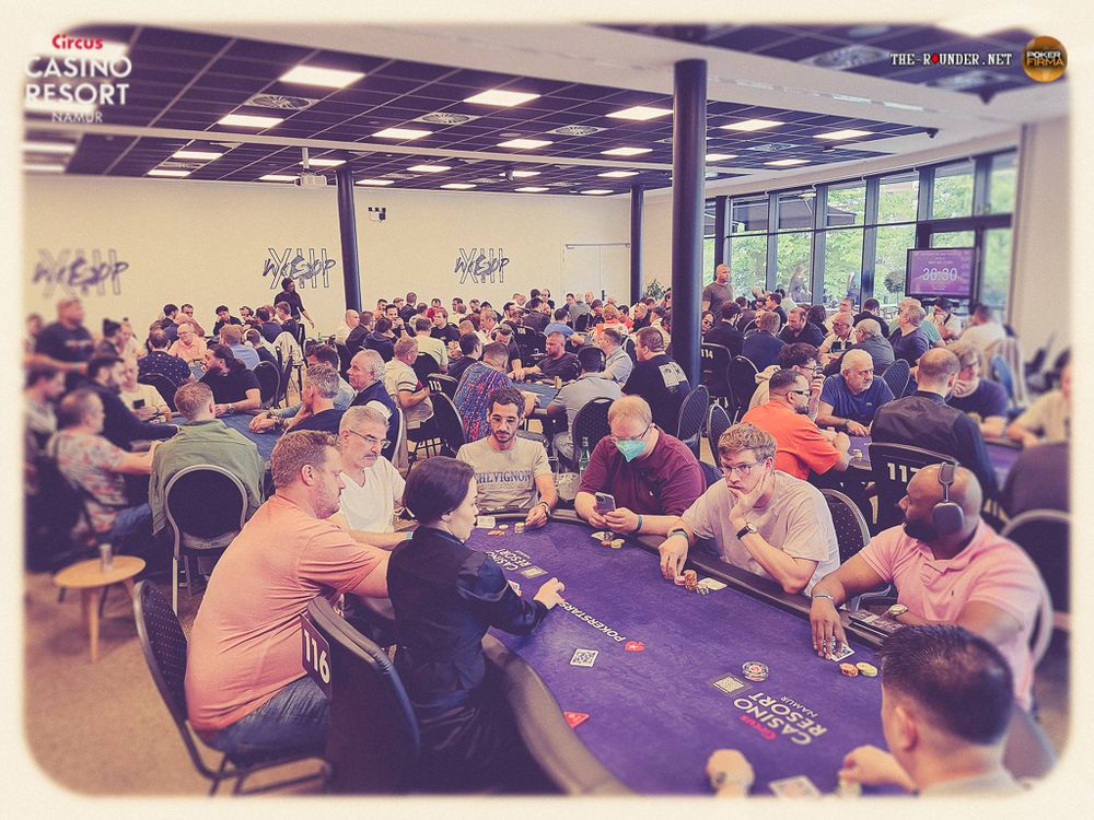 Casino Namur WaSOP XIII: Rekordbeteiligung beim Main Event