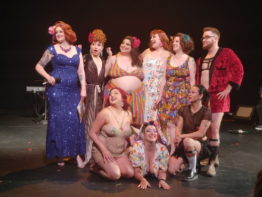 Noveltease Burlesque show at Seattle Pride