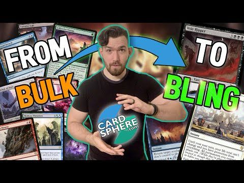 From Bulk to BLING! How I Built My New EDH Decks | Magic: the Gathering