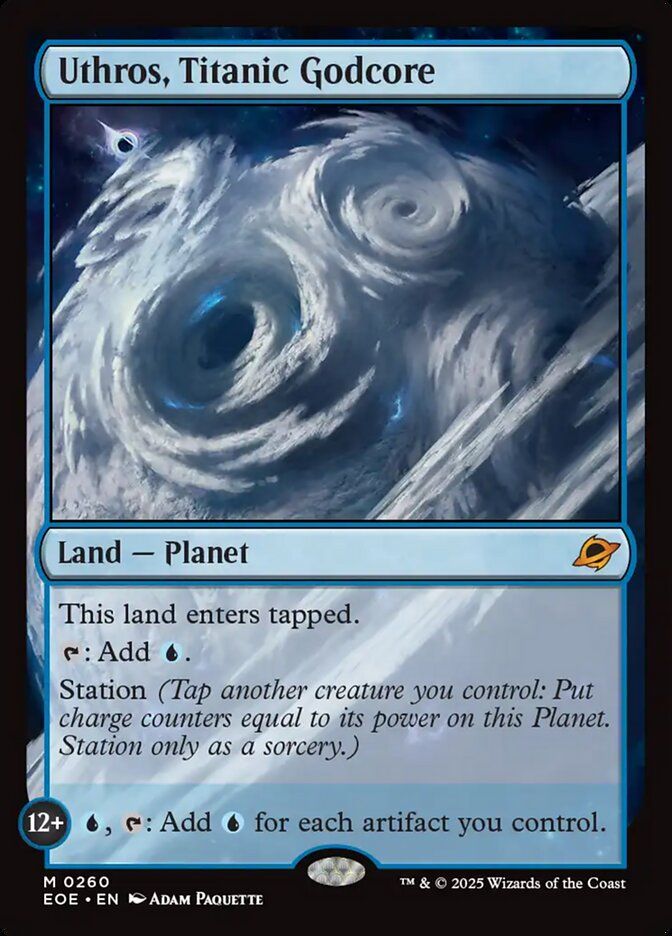 Uthros, Titanic Godcore card