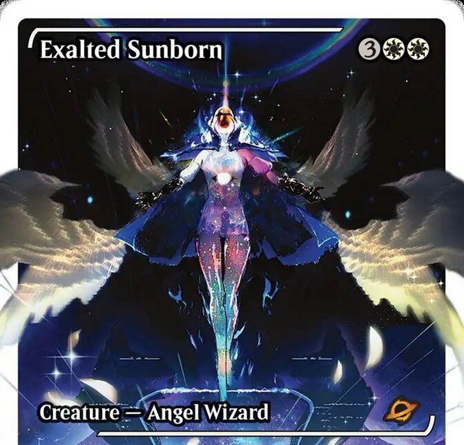 "Exalted Sunborn" card