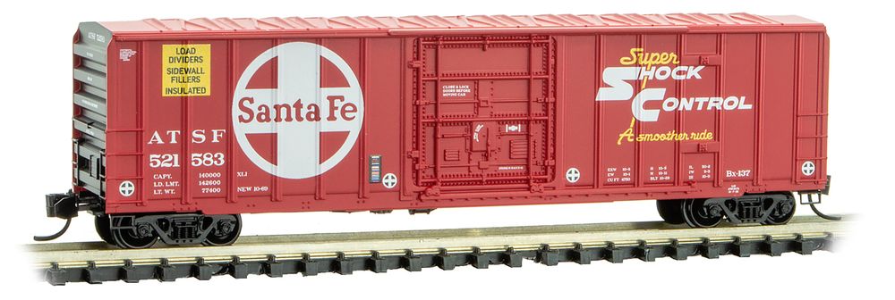 santa fe box car in n scale